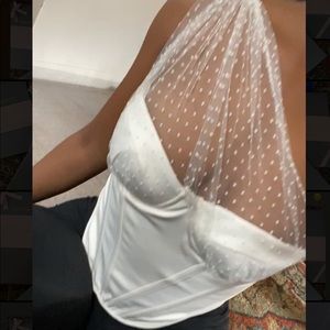 House of CB mesh top